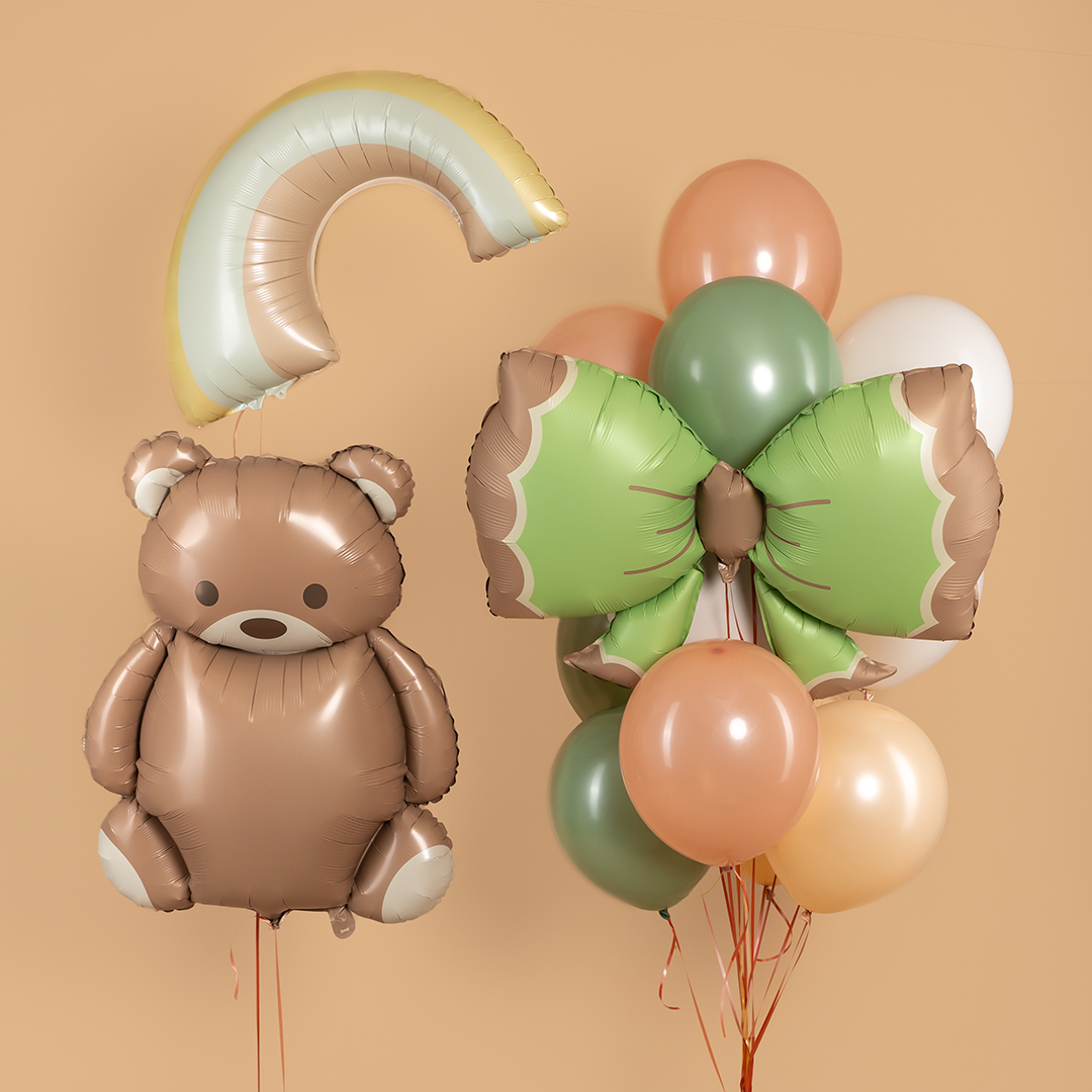 Шар (32''/81 см) Фигура, Радуга, Сатин, 1 шт. в уп.
